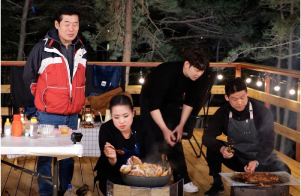 ▲정지선쉐프 먹방(사진제공=KBS)