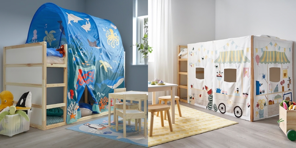 ▲이케아 '쿠라 양면침대'. (사진제공=이케아코리아)