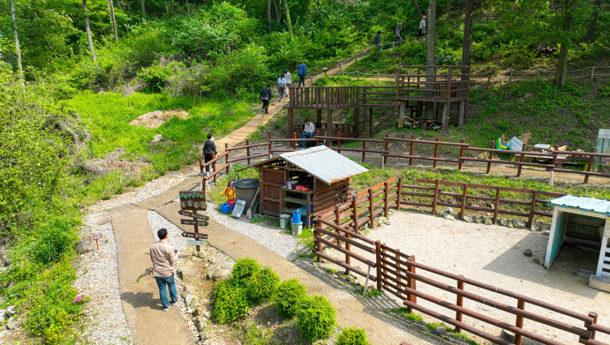 ▲전북 완주군에 자리잡은 '드림뜰 힐링팜' (사진=농림축산식품부 동행취재단)