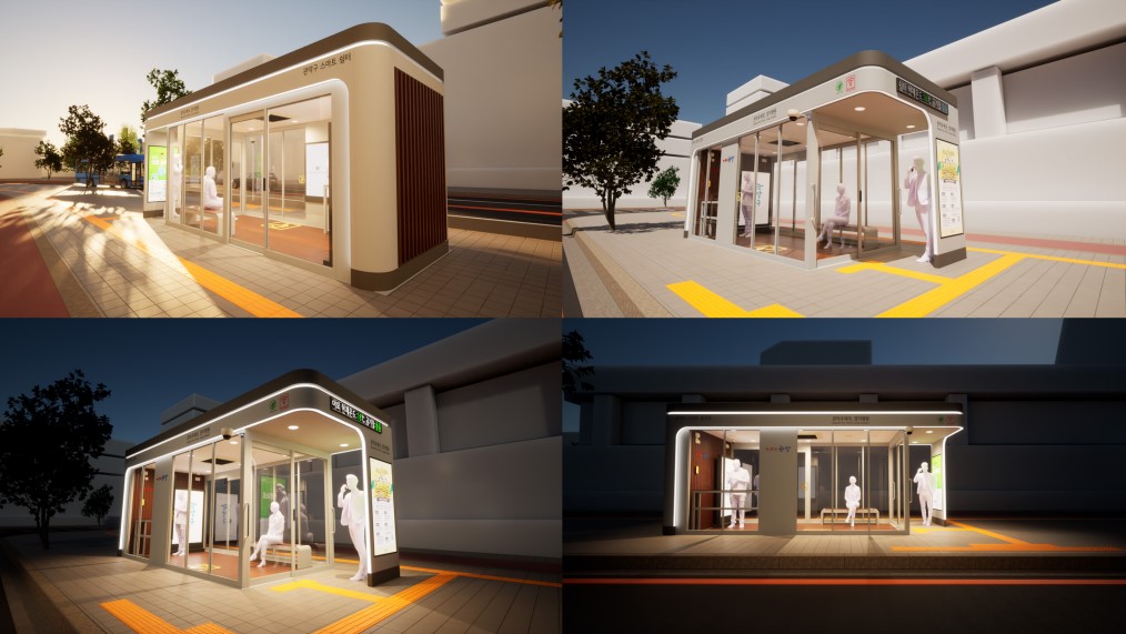 ▲서울 관악구 내 설치된 스마트복합쉼터 조감도. (자료제공=관악구)