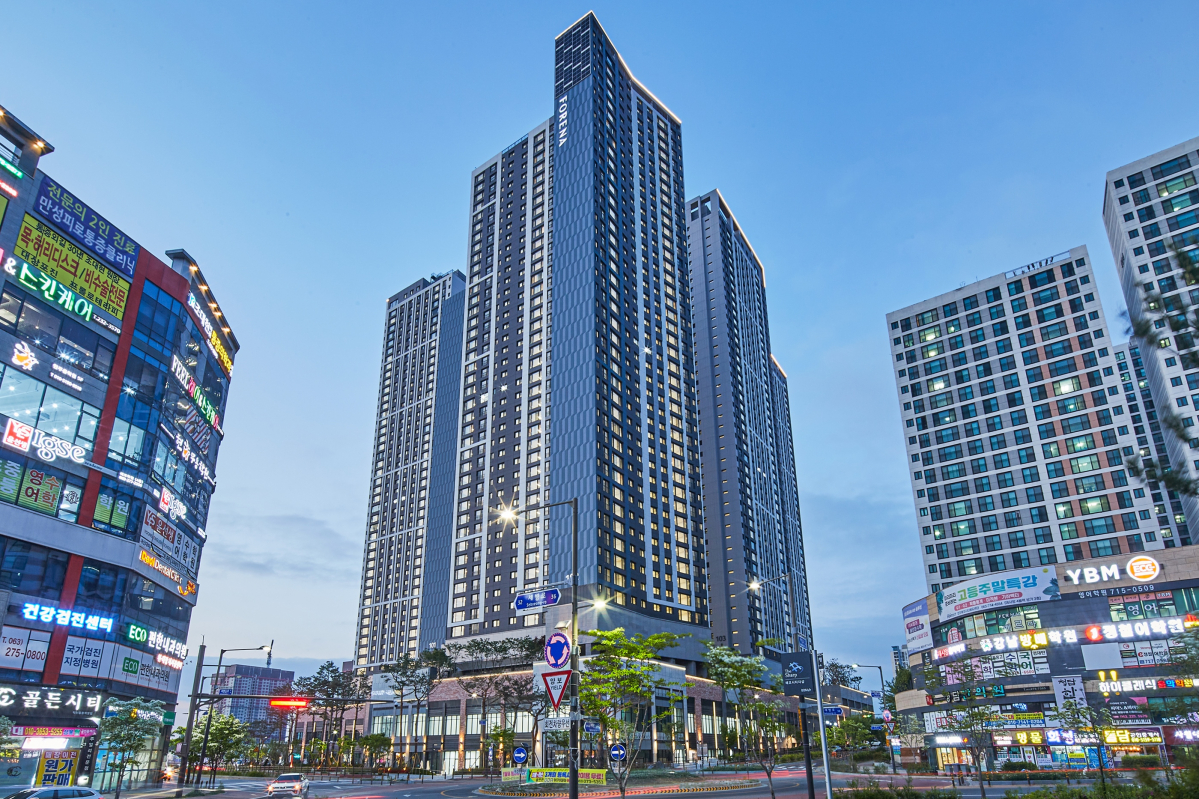 ▲포레나 전주에코시티 전경 (사진제공=한화 건설부문)