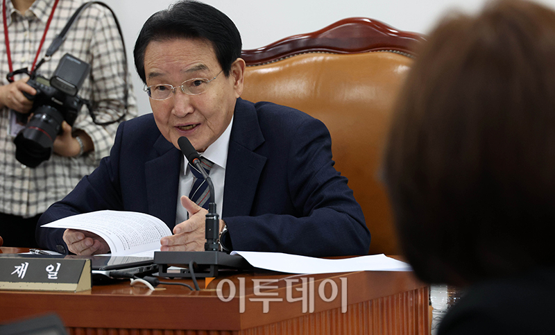 ▲발언하는 변재일 윤리특위 위원장. (고이란 기자 photoeran@)