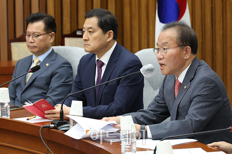 ▲발언하는 윤재옥 국민의힘 원내대표. (고이란 기자 photoeran@)