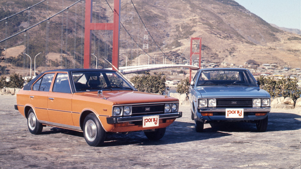▲대한민국 최초의 고유 모델로 자동차 역사에 이름을 남긴 포니. 상징적 의미가 남다르다.   (출처=광고연구원)