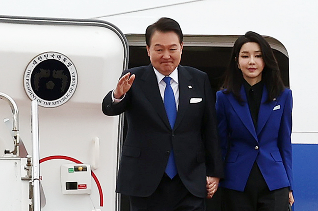 Le président Yoon rentre chez lui après avoir terminé le programme du G7 pendant 3 jours et 2 nuits…  Bientôt un sommet Corée-Allemagne