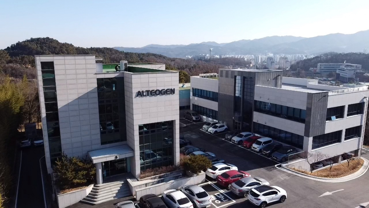 ▲알테오젠 본사 및 연구소 전경. (사진제공=알테오젠)