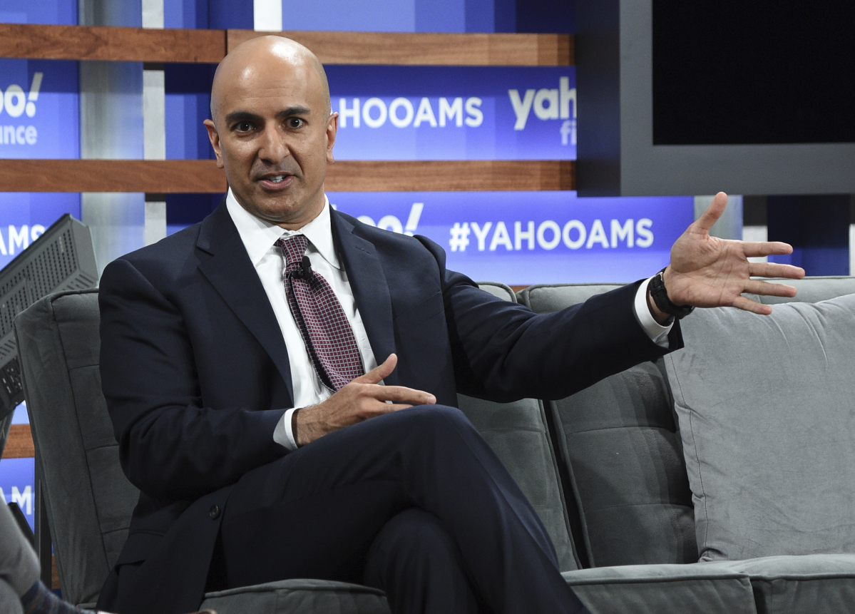 ▲닐 카시카리 미니애폴리스 연방준비은행 총재. 뉴욕(미국)/AP뉴시스