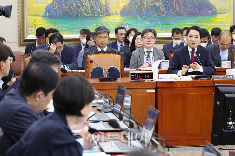 ▲청문회 출석한 박민식 국가보훈부 장관 후보자. (고이란 기자 photoeran@)