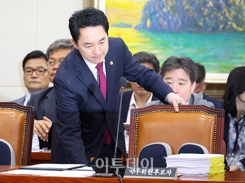 ▲청문회 출석한 박민식 국가보훈부 장관 후보자. (고이란 기자 photoeran@)