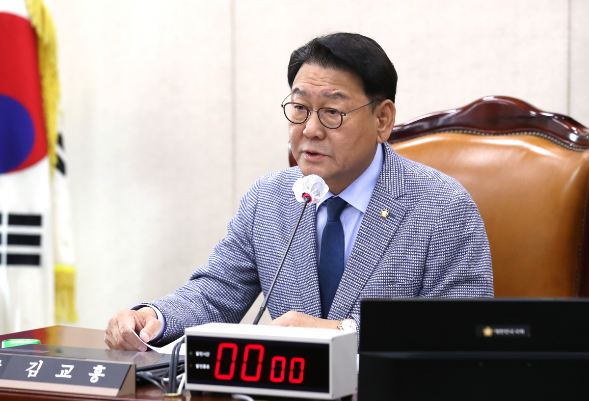 ▲김교흥 행안위 제1소위원장 (뉴시스)