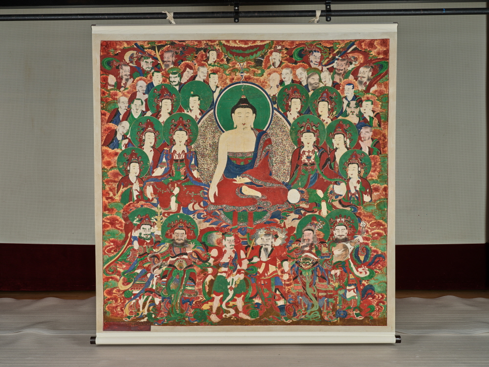 ▲포항 보경사 '영산회상도' (문화재청)