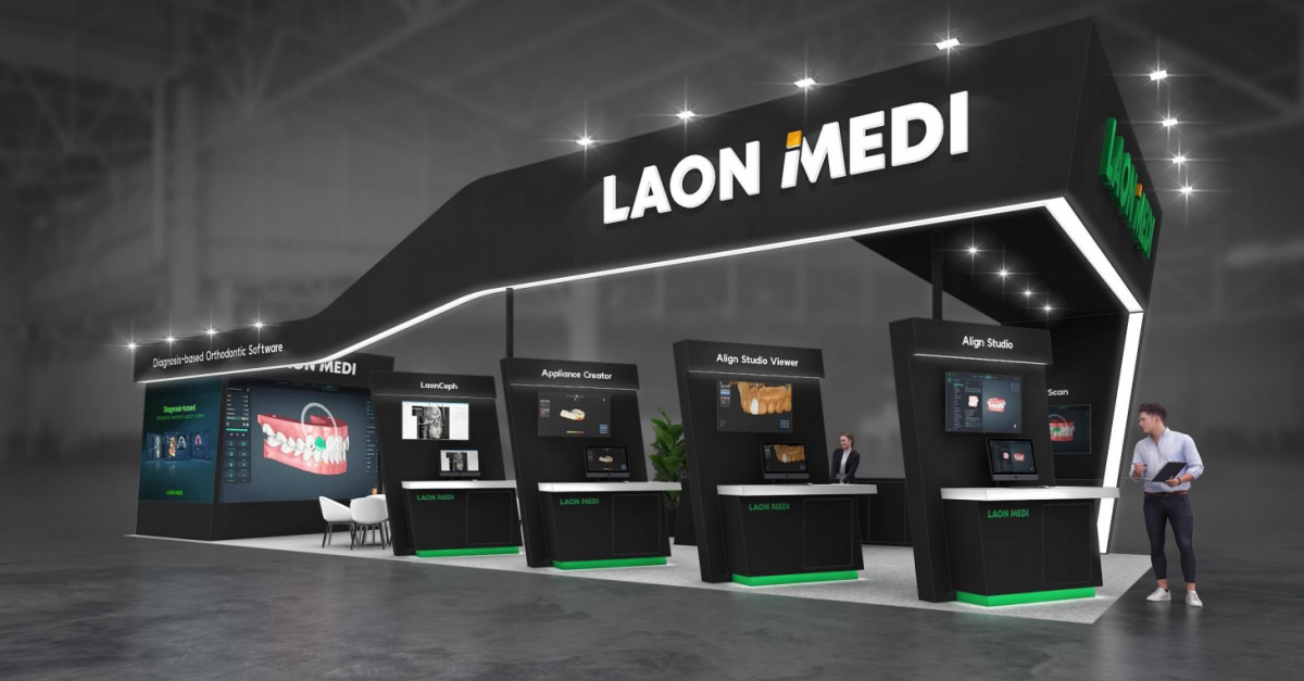 ▲라온메디 인공지능(AI) 융합의료 체험부스(라온피플 제공)