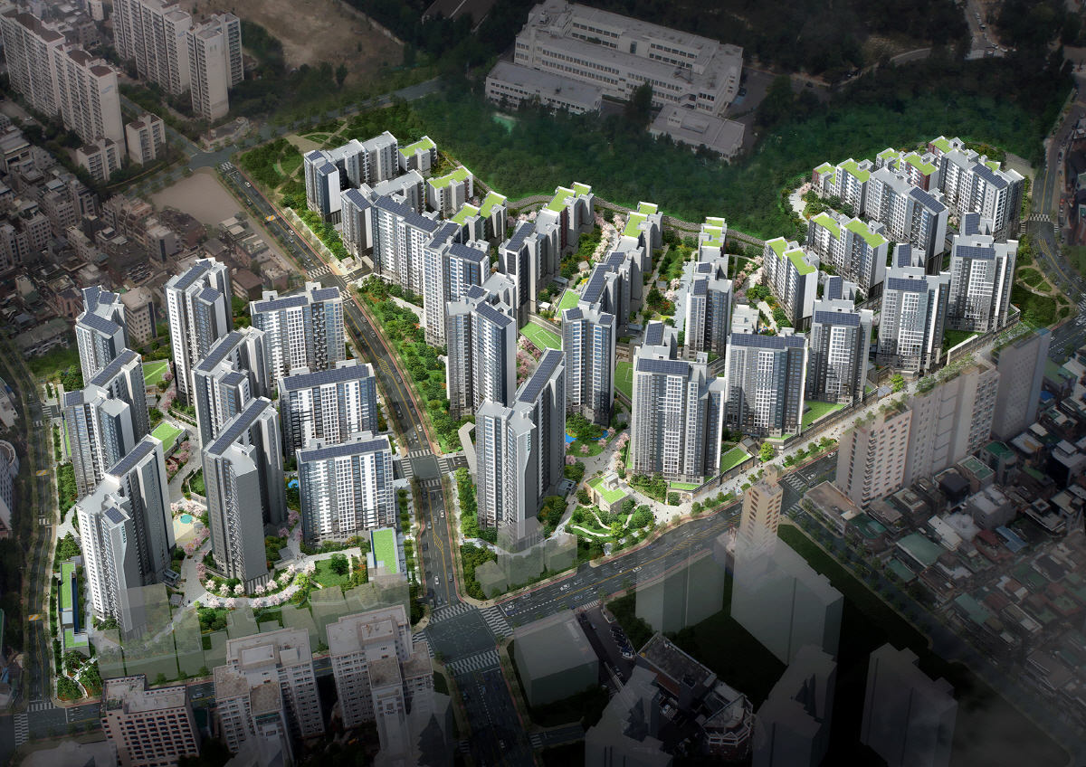 ▲래미안 라그란데 조감도 (사진제공=삼성물산)