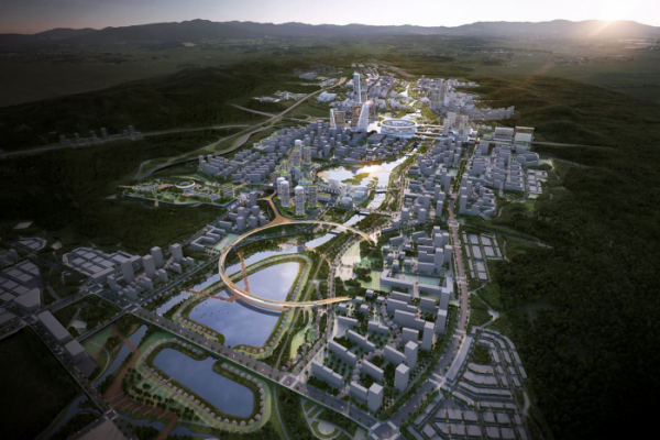 ▲㈜유신 컨소시엄의 ‘광명시흥 New-Nex City’ 조감도 (자료제공=LH)