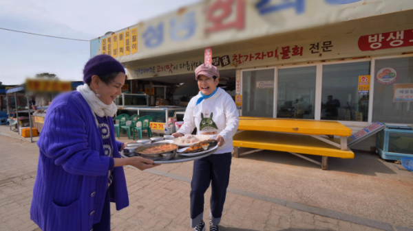 ▲'박원숙의 같이 삽시다' 경주(사진제공=KBS 2TV)