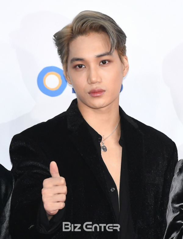 ▲엑소 카이(비즈엔터DB)