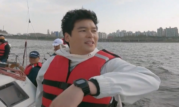 ▲'나혼자 산다' 이장우, 요트 조종 면허 취득 시험 도전 (사진제공=MBC)