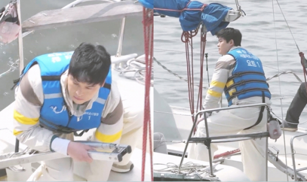 ▲'나혼자 산다' 이장우, 요트 조종 면허 취득 시험 도전 (사진제공=MBC)