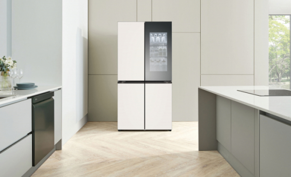 ▲LG전자가 ‘오토 클로징’ 기능을 탑재한 디오스 오브제컬렉션 냉장고 신제품을 18일부터 순차 출시한다. (제공=LG전자)