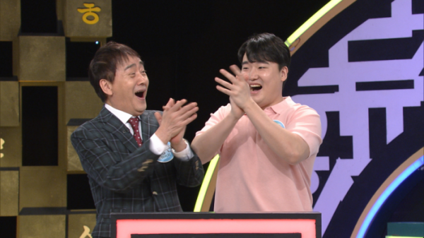 ▲'우리말 겨루기' 왕종근 왕재민(사진제공=KBS1)