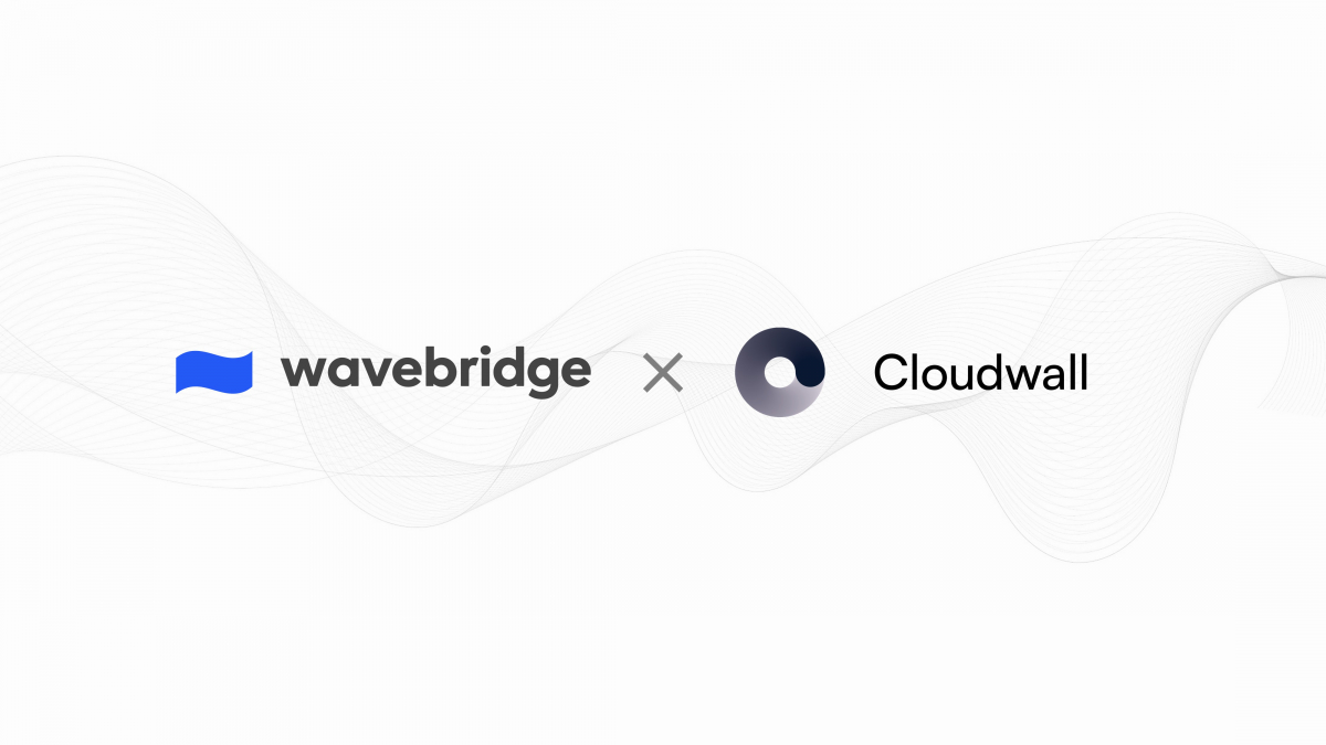 ▲퀀트 기반 핀테크 기업 웨이브릿지는 가상자산 위험 관리 스타트업인 클라우드월과 ‘디지털 자산 리스크 관리 사업 협력을 위한 업무협약을 체결했다고 13일 밝혔다. (사진=웨이브릿지)