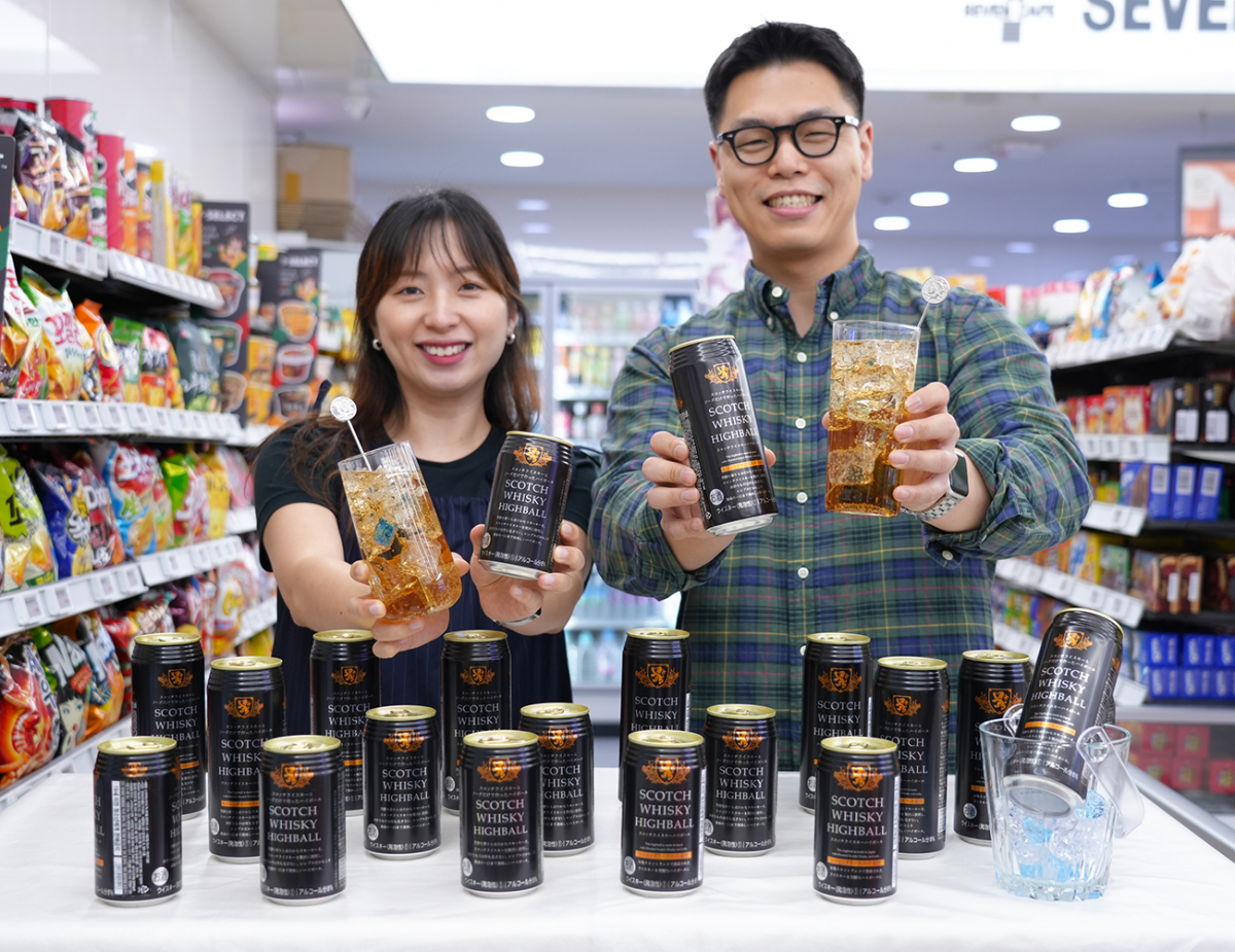 ▲세븐일레븐, 스코틀랜드 위스키 원액 넣은 ‘스카치위스키하이볼’ 출시 (사진제공=세븐일레븐)