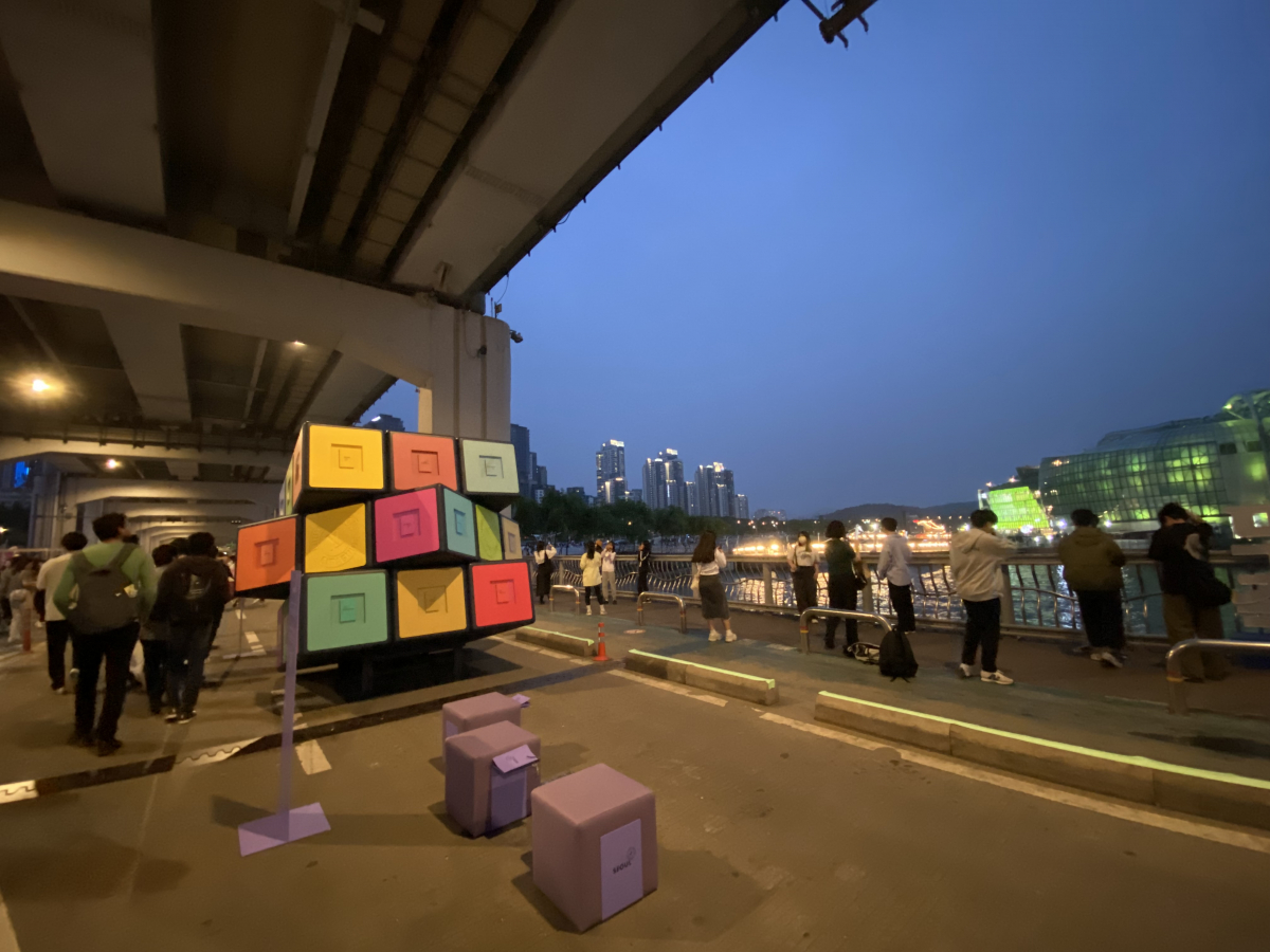 ▲서울시 한강사업본부가 '차 없는 잠수교 뚜벅뚜벅 축제' 한 달 만에 65만 명의 시민이 다녀갔다고 밝혔다. (자료제공=서울시)