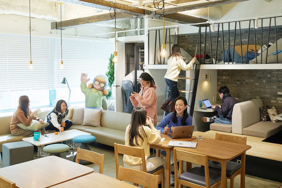 ▲우아한청년들 사내 공용 공간. (사진제공=우아한청년들)