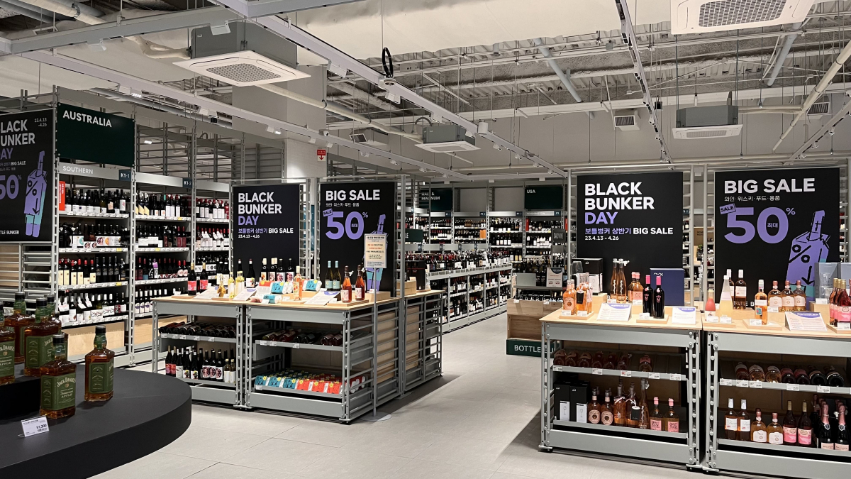 ▲롯데마트 제타플렉스점에 위치한 보틀벙커. (사진제공=롯데쇼핑)