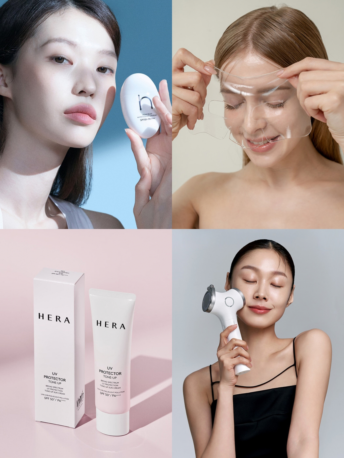 ▲W컨셉에서 인기 높은 대표 '여름 뷰티템' 4종 (사진제공=W컨셉)