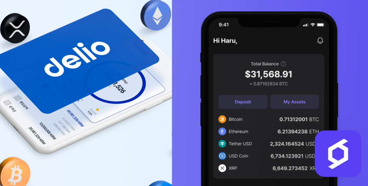 ▲델리오, 하루인베스트 관련 이미지. (출처=각사 홈페이지)