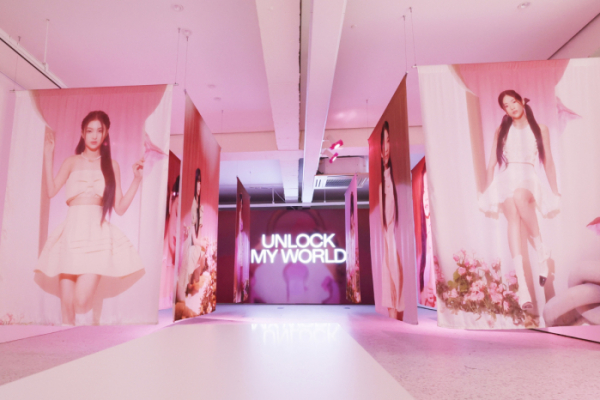 ▲프로미스나인 팝업스토어(사진제공=플레디스)