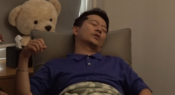 ▲'미우새' 금연 최면 치료(사진제공=SBS)