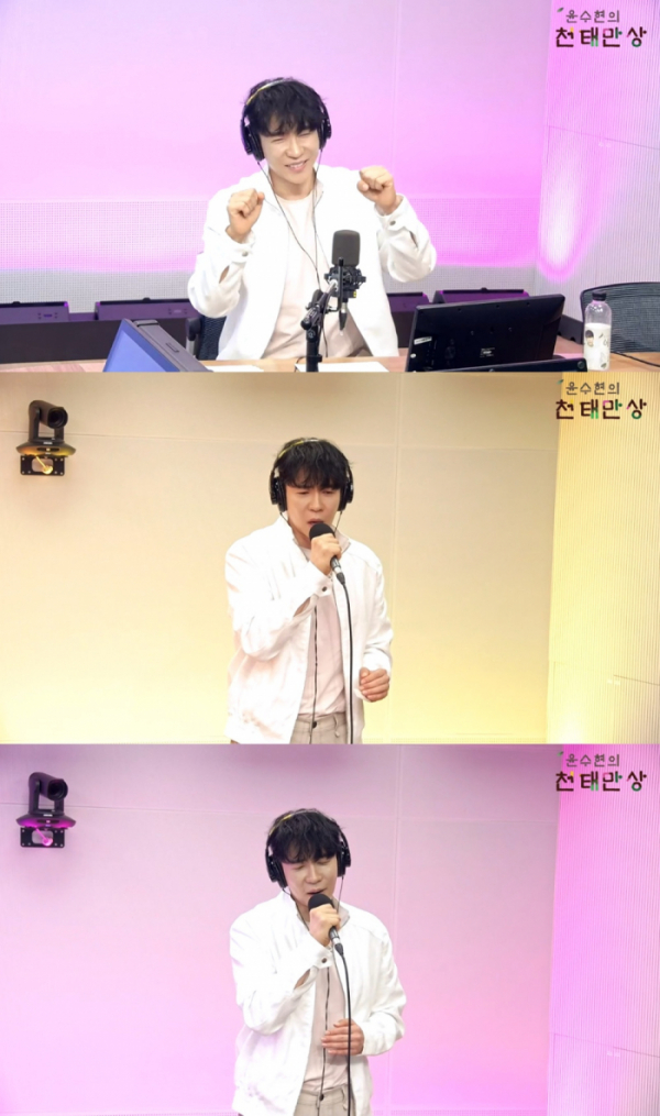 ▲에녹(사진 = SBS 보는라디오 영상 캡처)