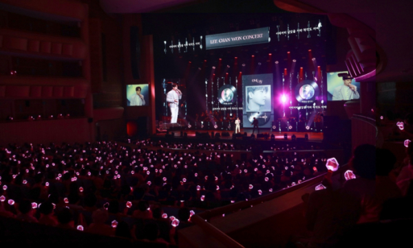 ▲이찬원 콘서트(사진제공=대박기획)