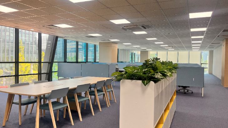 ▲3일 새롭게 오픈하는 거점 오피스 모습.