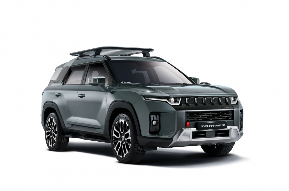 ▲KG모빌리티 '토레스' (사진제공=KG모빌리티)