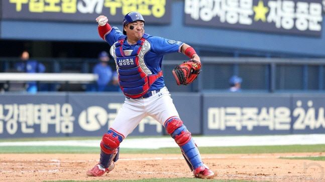 ▲김태군. 삼성 라이온즈 제공