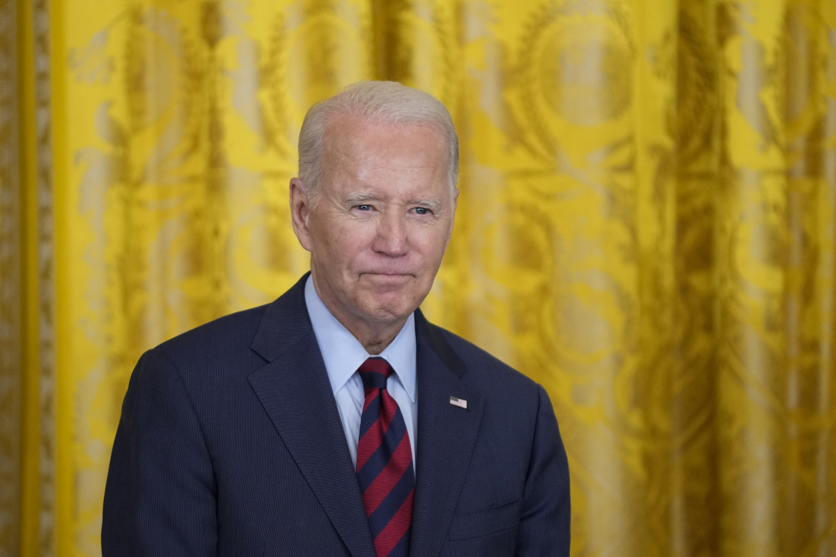 ▲조 바이든 미국 대통령이 7일(현지시간) 워싱턴 D.C. 백악관에서 열린 행사에 참석하고 있다. 워싱턴 D.C./AP뉴시스
