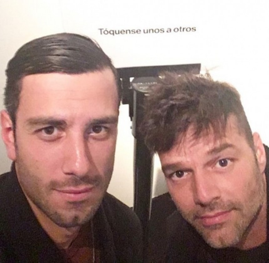 ▲제이완 요세프(왼), 리키 마틴. (출처=제이완 요세프SNS)