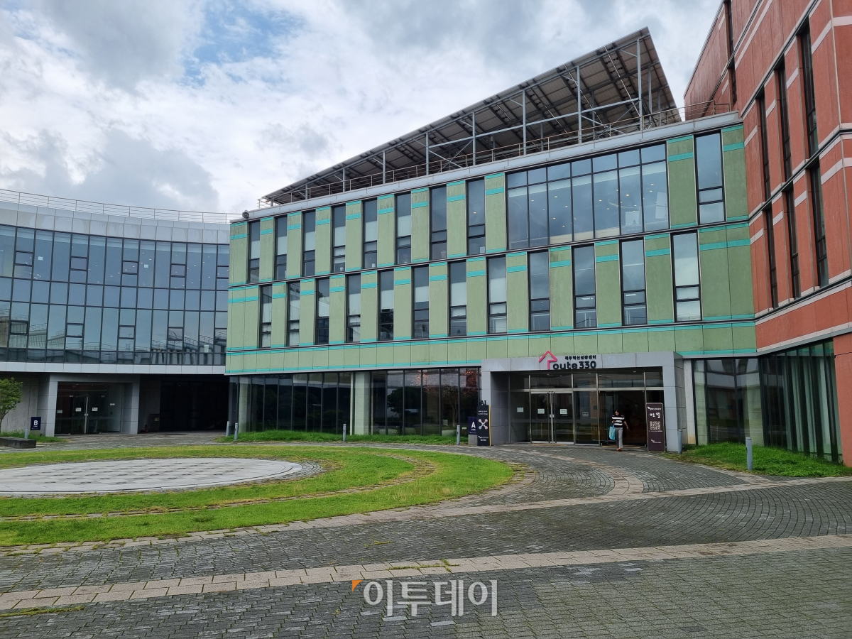 ▲제주 첨단과학기술단지 (박민웅 기자 pmw7001@)