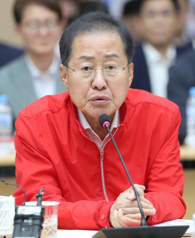 ▲홍준표 대구시장. 연합뉴스
