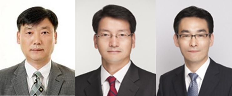 ▲ 박충현 은행 부원장보, 황선오 금융투자 부원장보, 김준환 은행감독국장소비자권익보호 부원장보 (사진제공=금감)