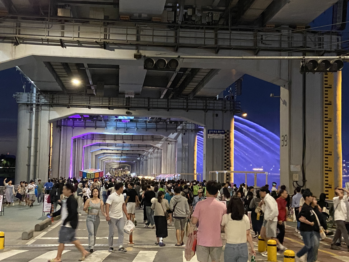 ▲2023 차 없는 잠수교 뚜벅뚜벅 축제가 열린 모습. (자료제공=서울시)