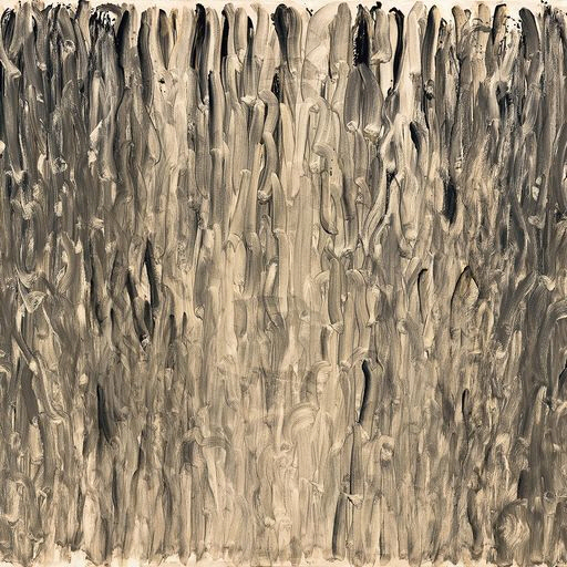 ▲이우환, 1936 - ,, oil and mineral pigment on canvas, 196.5X290.5cm(300), 1990.
