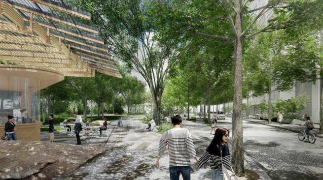 ▲다동공원 도심광장 조성안 (사진제공=서울시)