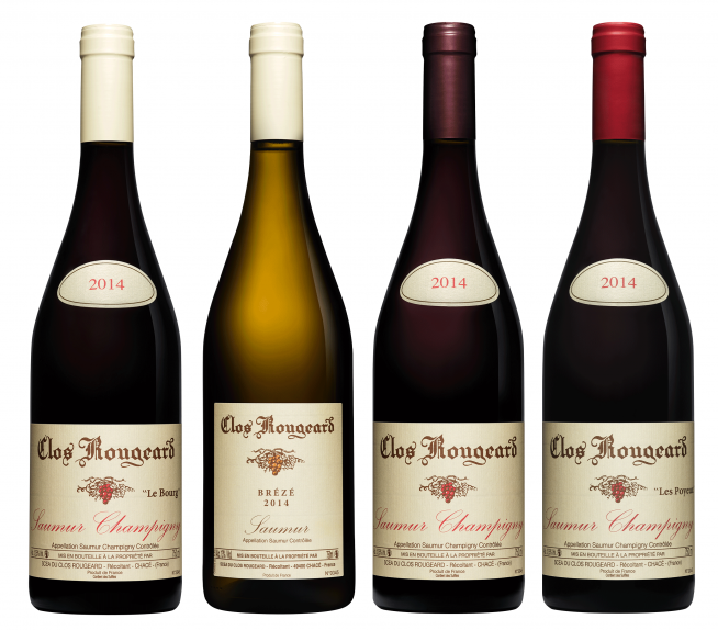 ▲프랑스 와인 끌로 후자 4종. (사진제공=하이트진로)