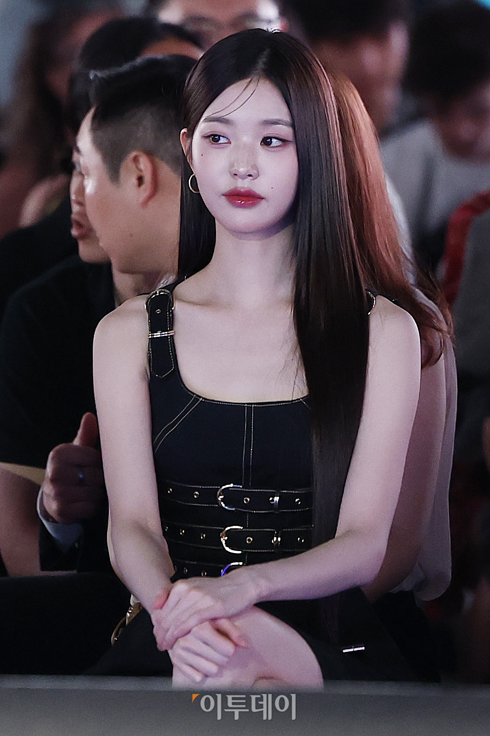 ▲아이브 장원영이 26일 서울 강남구 코엑스에서 열린 갤럭시 언팩 행사에 참석해 있다. 조현호 기자 hyunho@