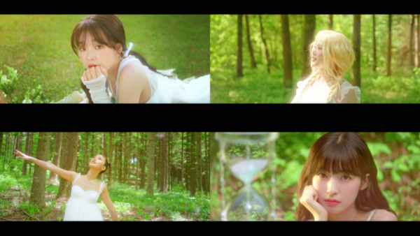 ▲오마이걸 미니 9집 단체 콘셉트 필름(사진제공=알비더블유, WM엔터테인먼트)