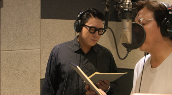 ▲'미우새' OST 제작 현장(사진제공=SBS)